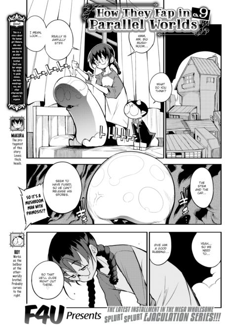 How They Fap in Parallel Worlds Ch.9 cover