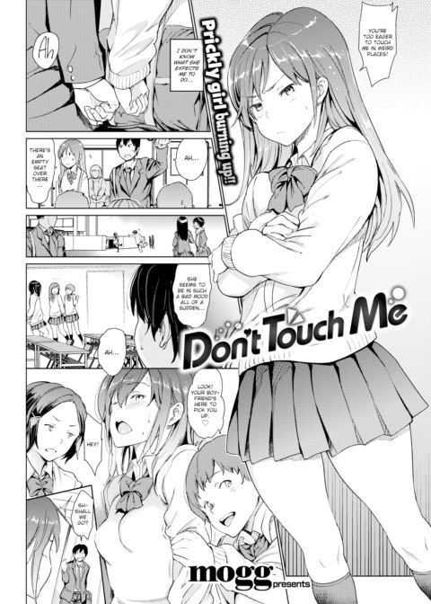 Don't Touch Me cover