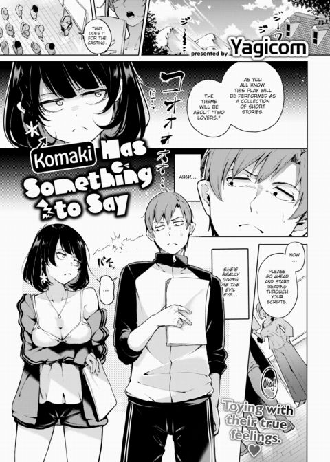 Komaki Has Something to Say cover