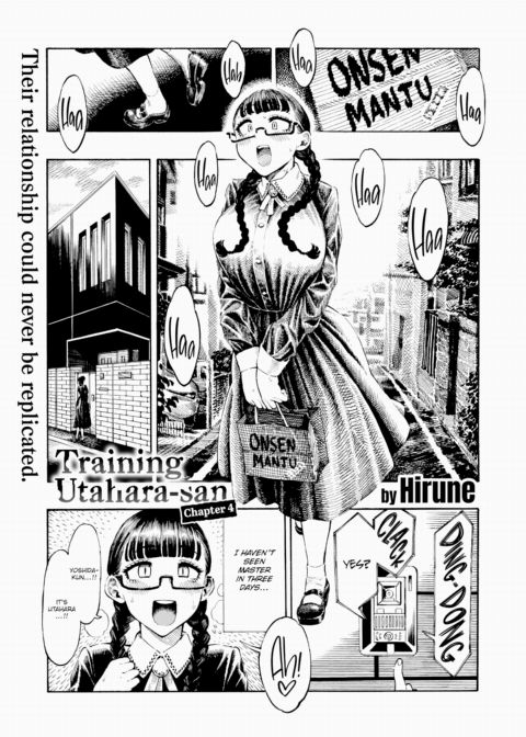 Training Utahara-san - Chapter 4 cover