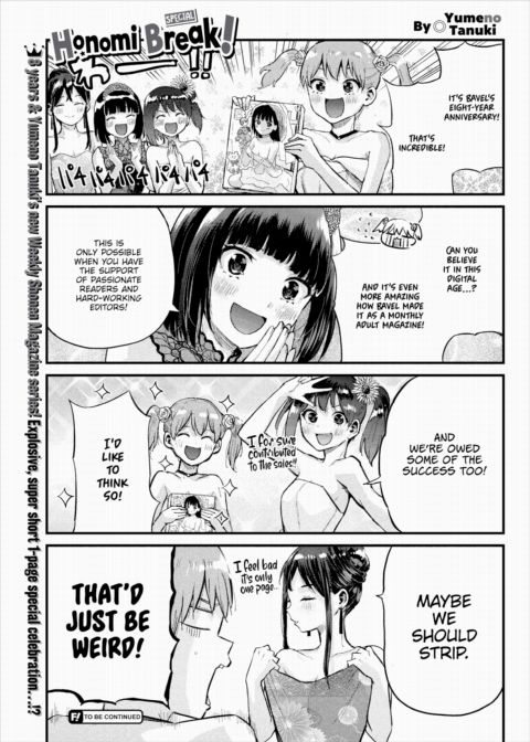 Honomi Break! Special cover