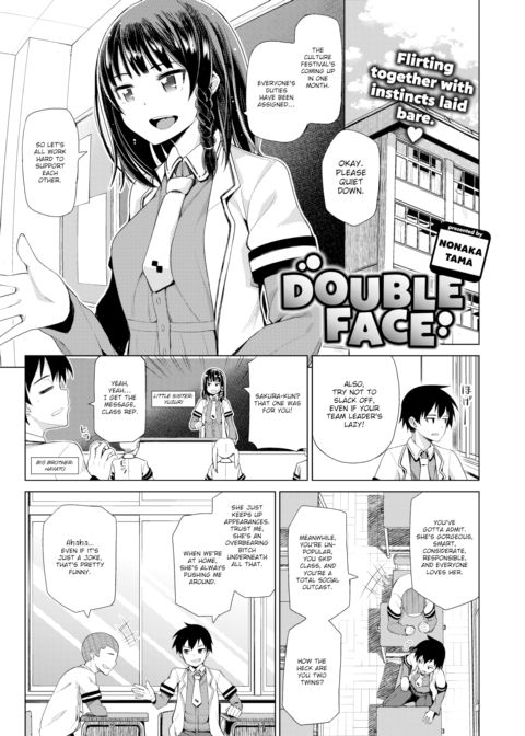 Double Face cover