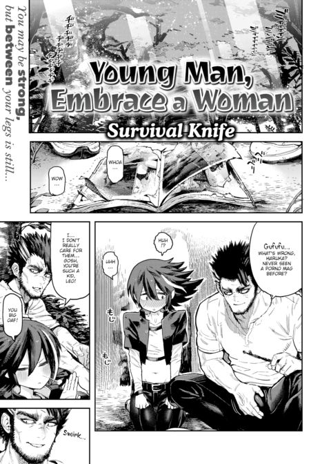 Young Man, Embrace a Woman cover