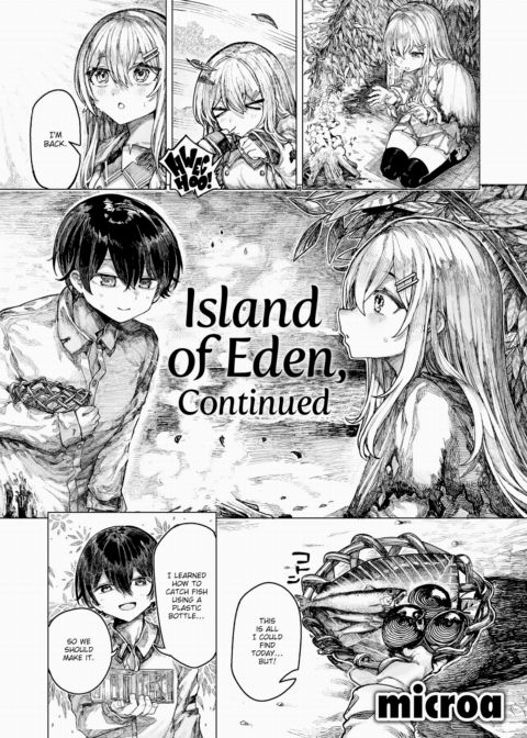 Island of Eden, Continued cover