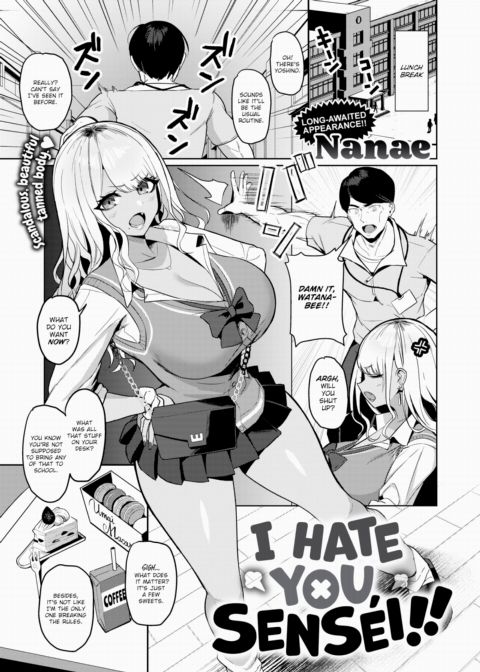 I Hate You, Sensei!! cover