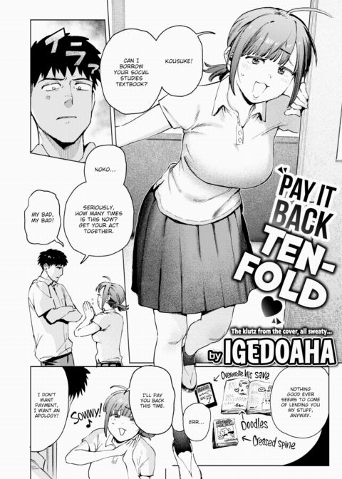 Pay It Back Tenfold ❤ cover