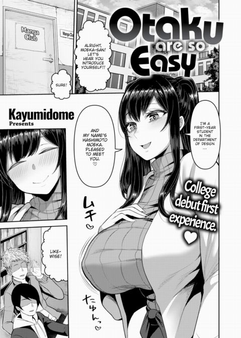 Otaku Are So Easy cover