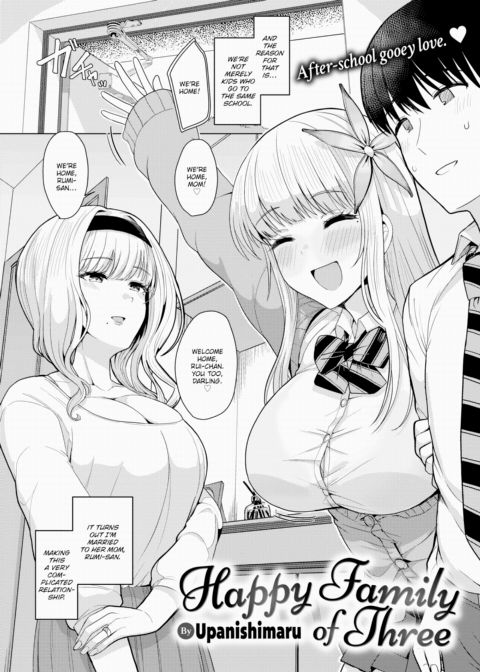Happy Family of Three cover