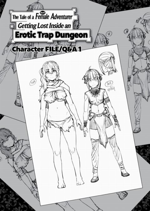 The Tale of a (Decent) Female Adventurer Getting Lost Inside an Erotic Trap Dungeon - Character FILE/Q&A 1 cover