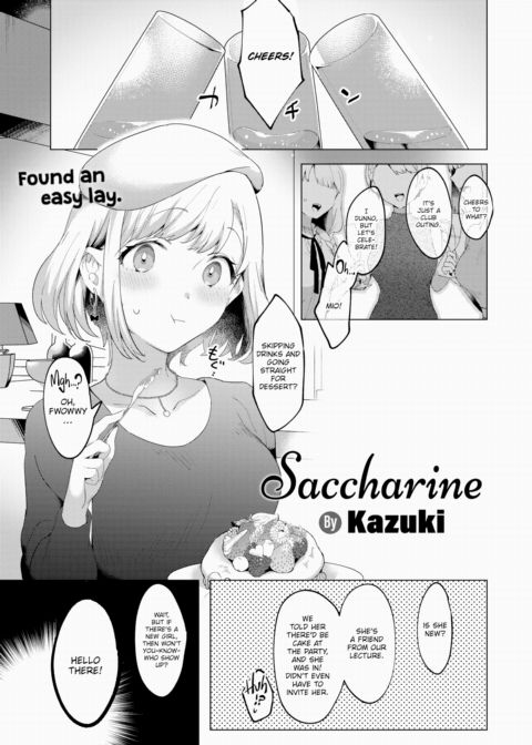 Saccharine cover