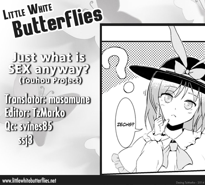 Just What Is Sex Anyway? (Touhou Project) [English] =Little White Butterflies= cover