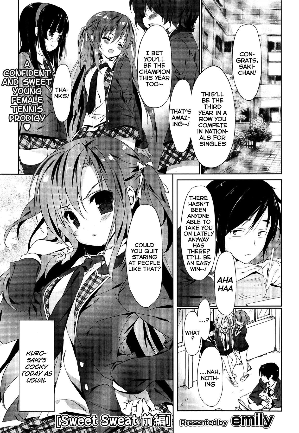 Sweet Sweat Ch.1-2 cover