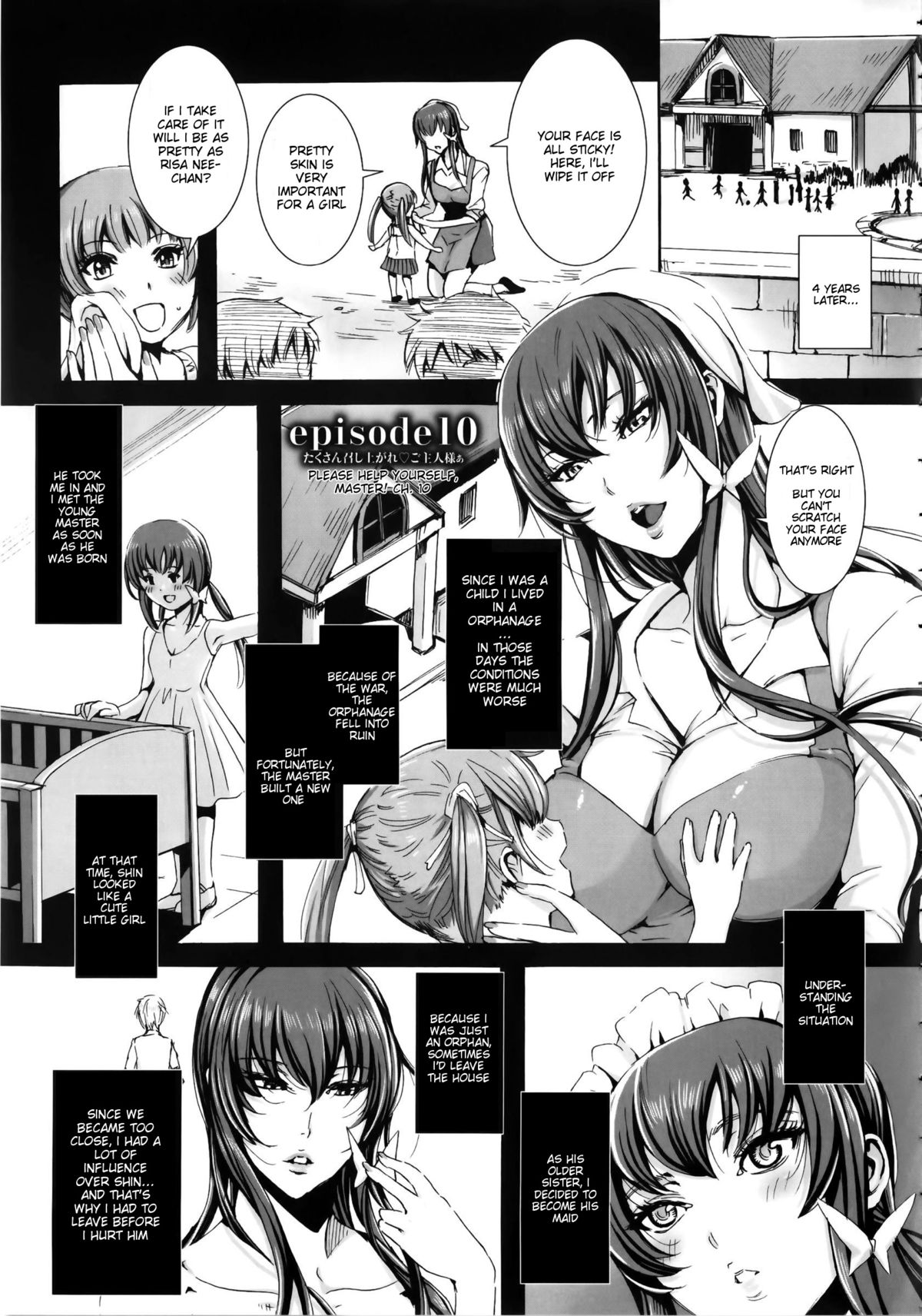 Please Help Yourself, Master! Ch. 10 cover
