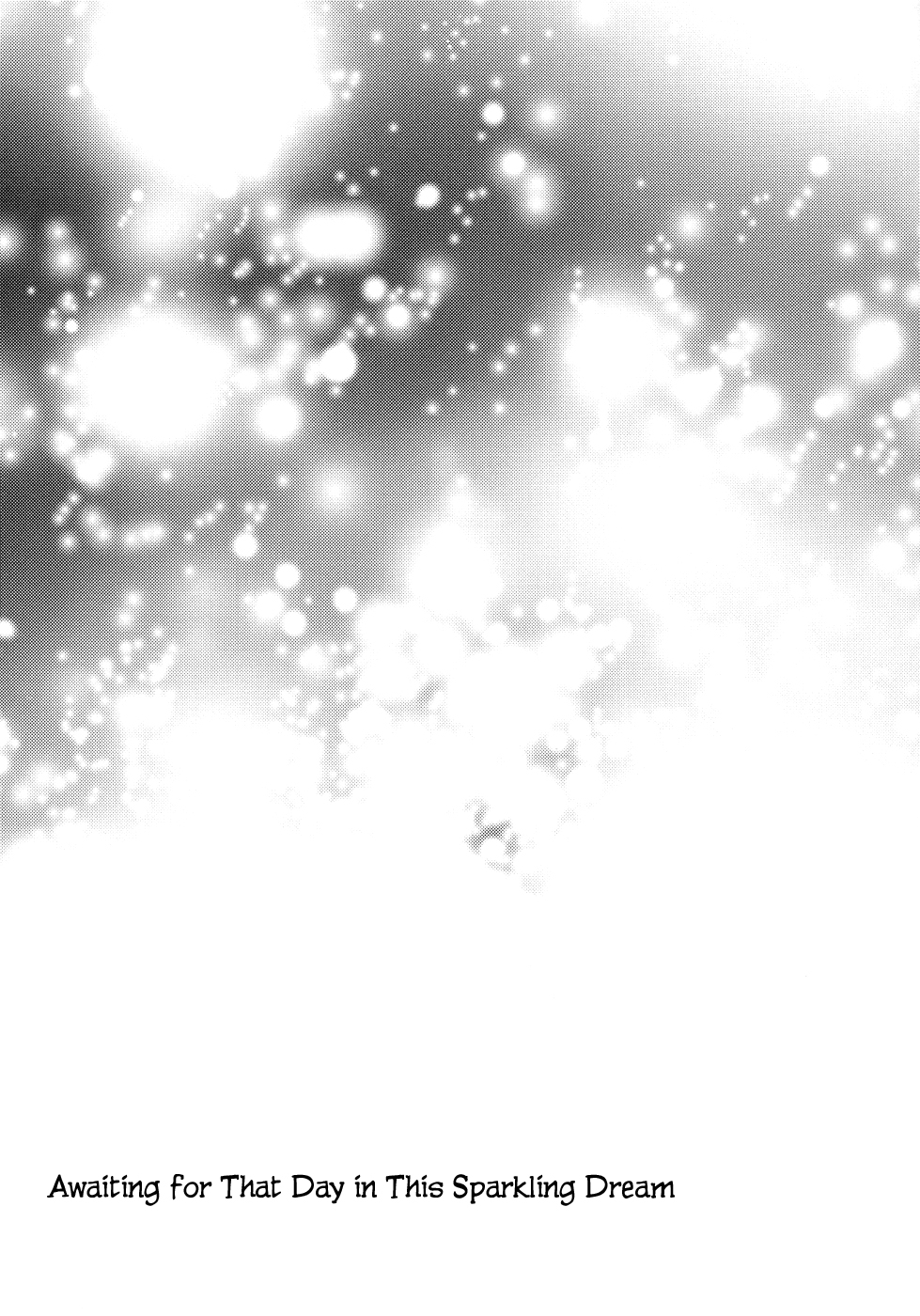 Awaiting for That Day in This Sparkling Dream cover