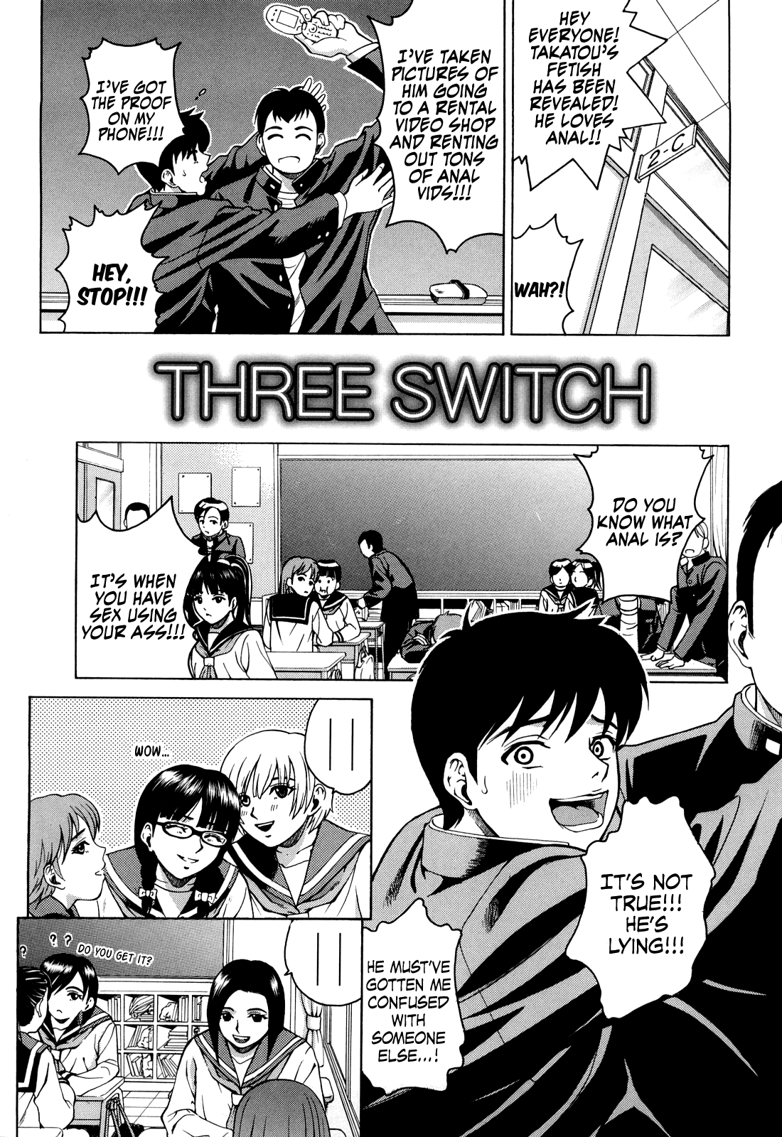 Three Switch cover