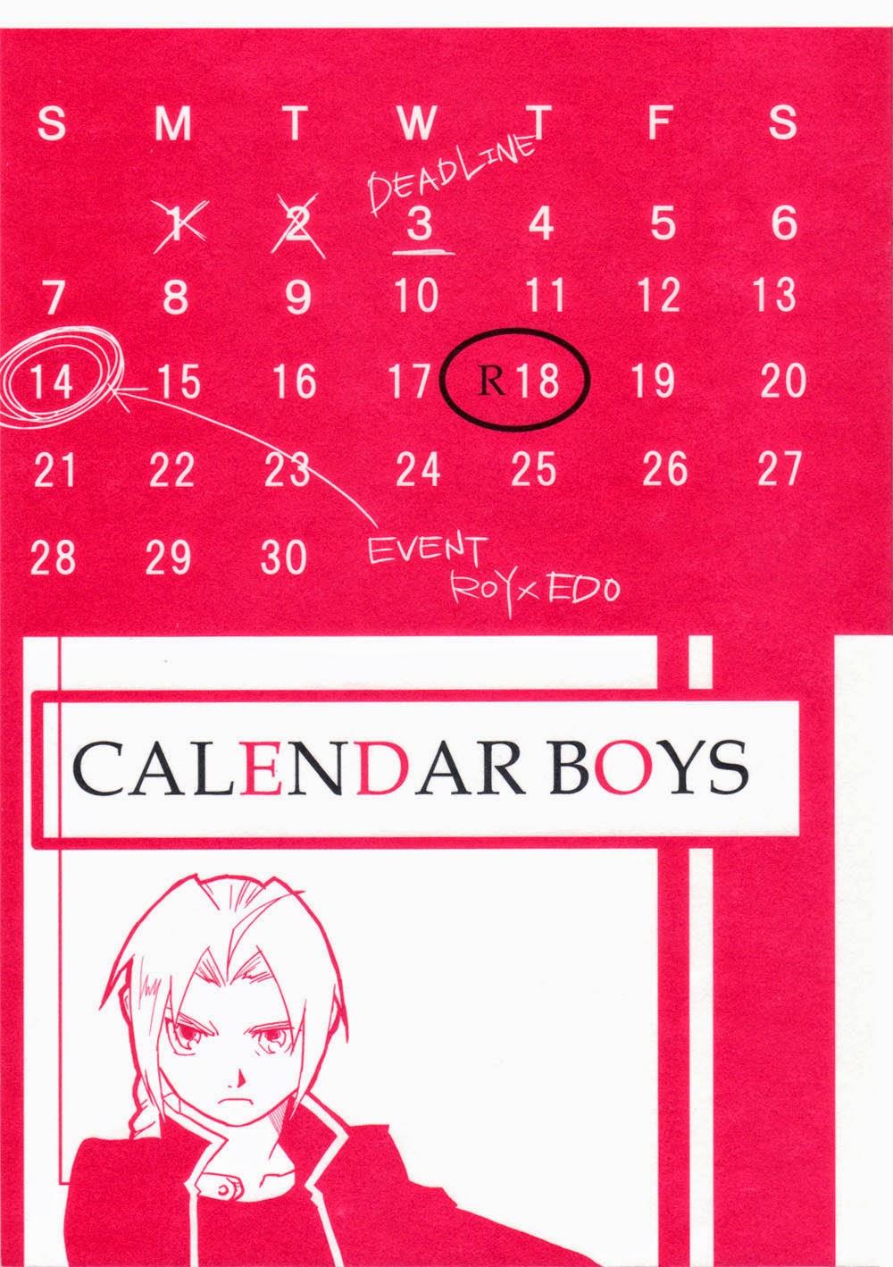 Calendar Boys cover
