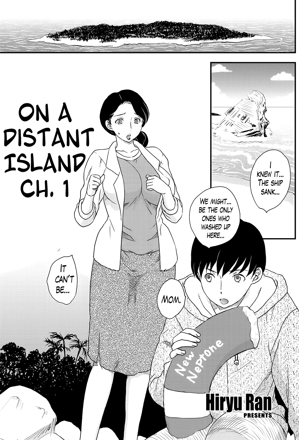 On a Distant Island Ch. 1-3 cover