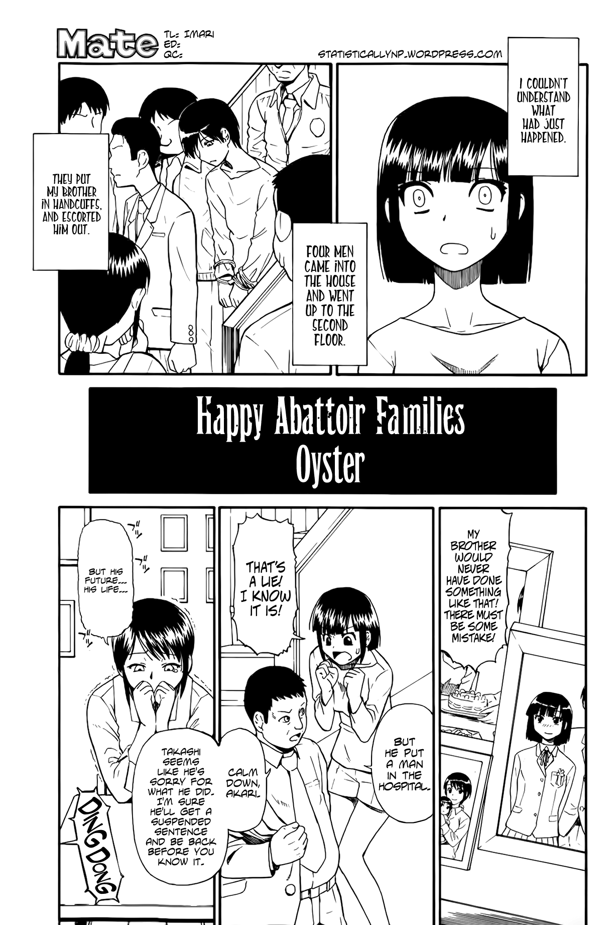 Happy Abattoir Families Ch. 2 (COMIC Mate 2014-02) [English] =StatistcallyNP= cover