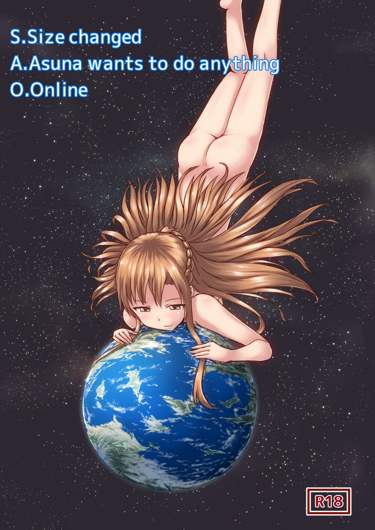 Size chaned Asuna wants to do Anything cover