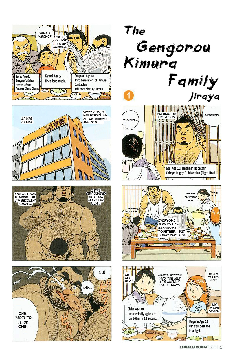 The gengorou kimura family cover