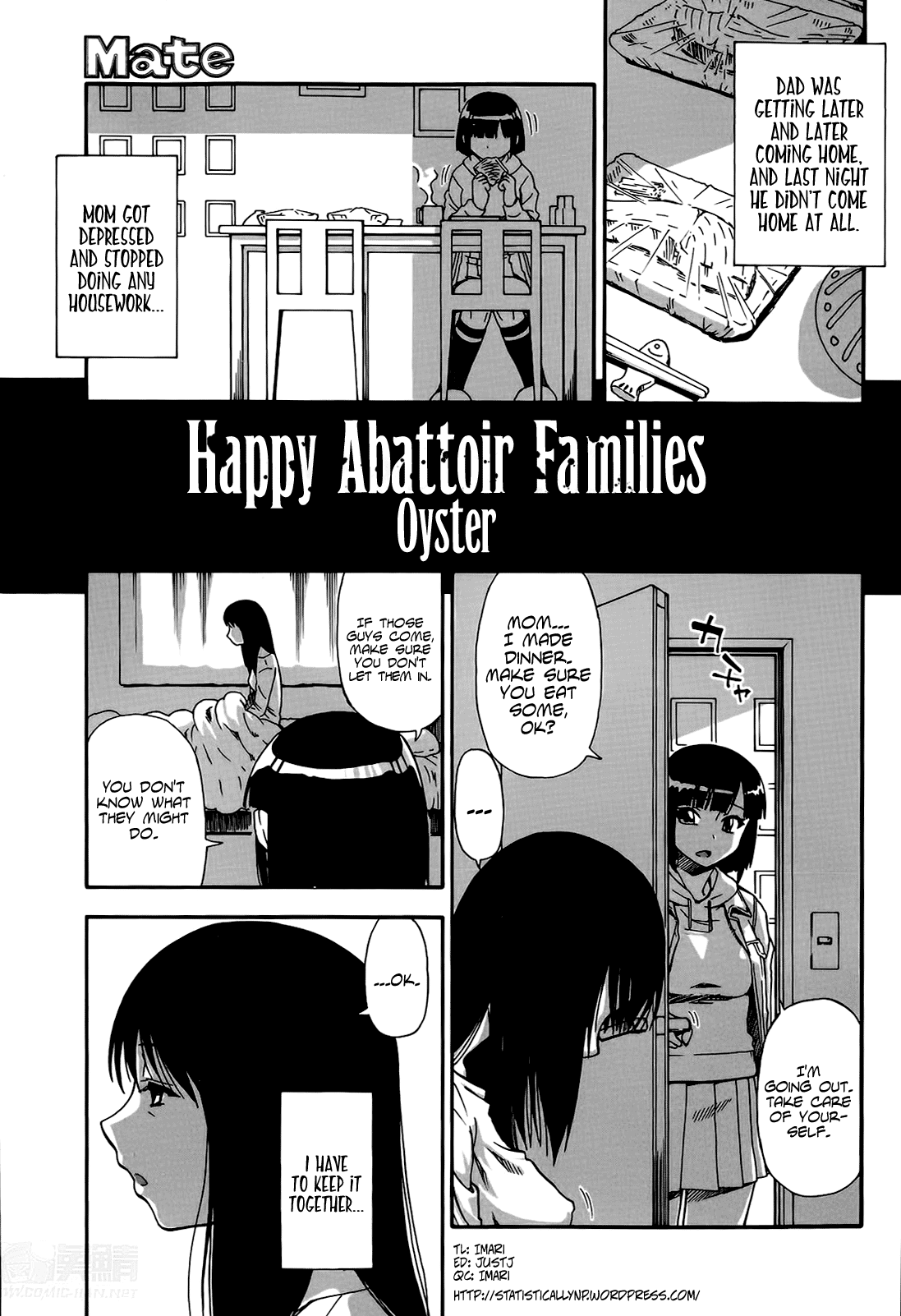 Happy Abattoir Families Ch. 4 (COMIC Mate 2014-06) [English] =StatistcallyNP= cover