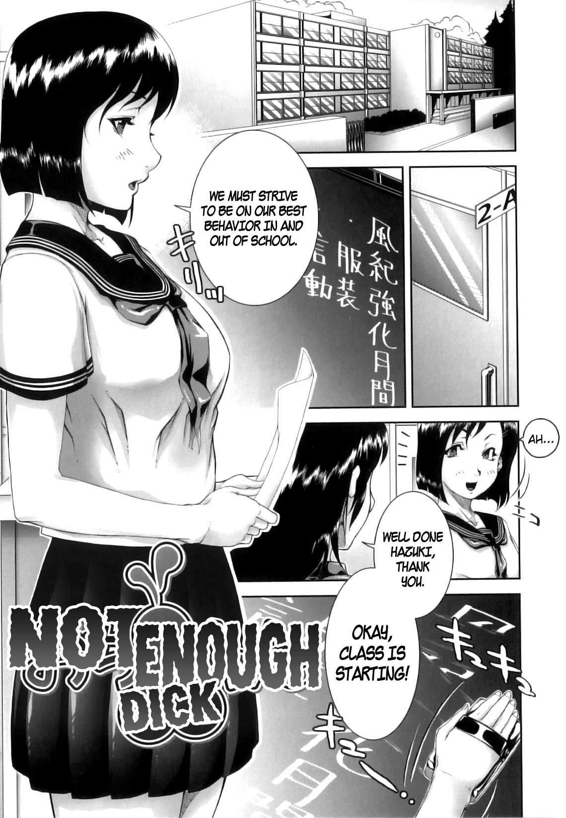 Not Enough Dick cover
