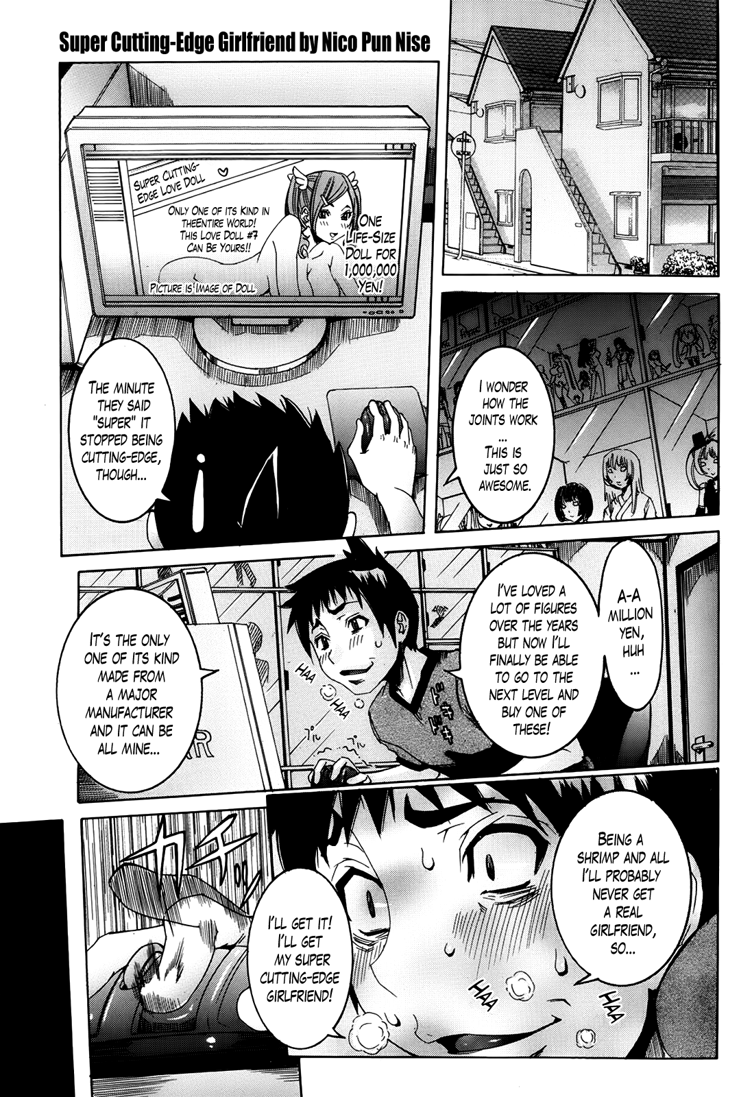 Super Cutting-Edge Girlfriend Ch. 1-8 cover