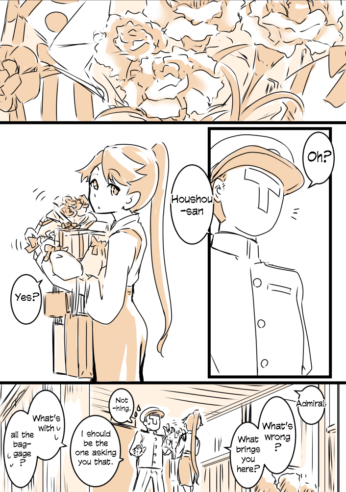 Mother's Day and Houshou-san cover