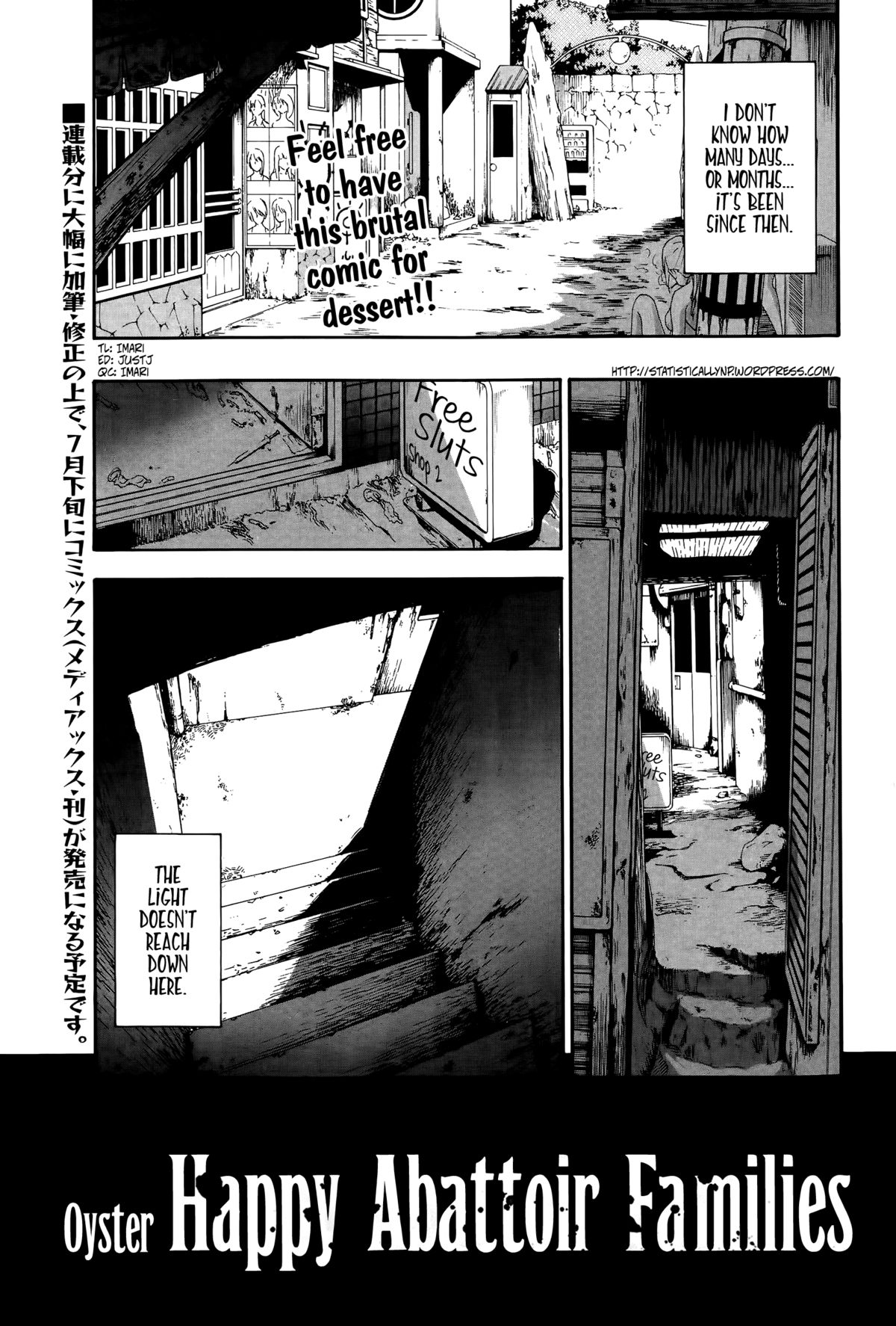 Happy Abattoir Families Ch. 10 cover