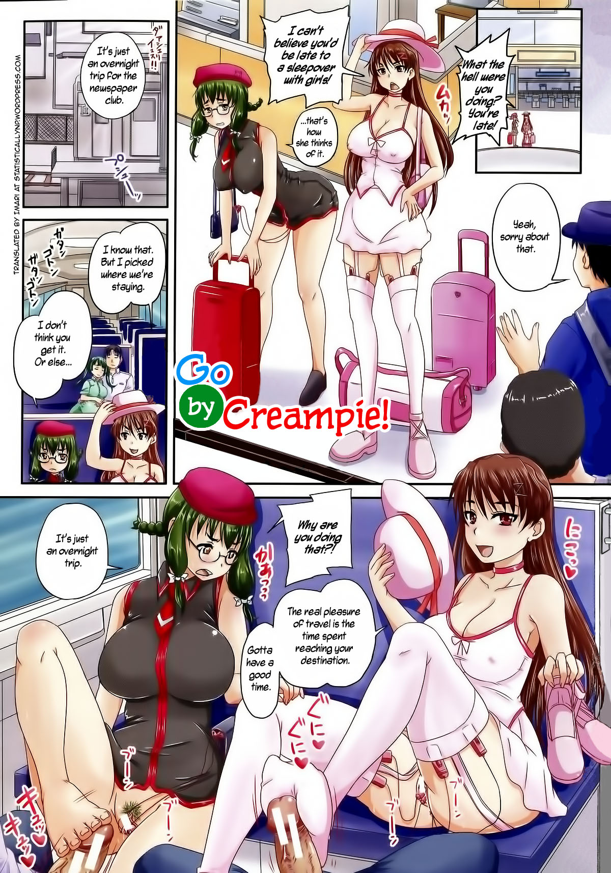 Go by Creampie (Kihon Muryou Kanojo NG Nashi) [English] =StatisticallyNP= cover