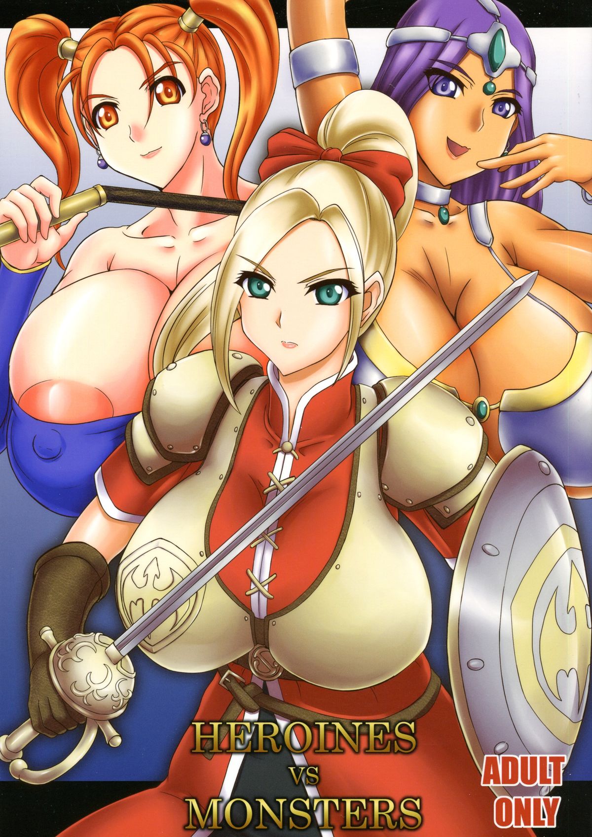 HEROINES vs MONSTERS (Dragon Quest) ENG cover