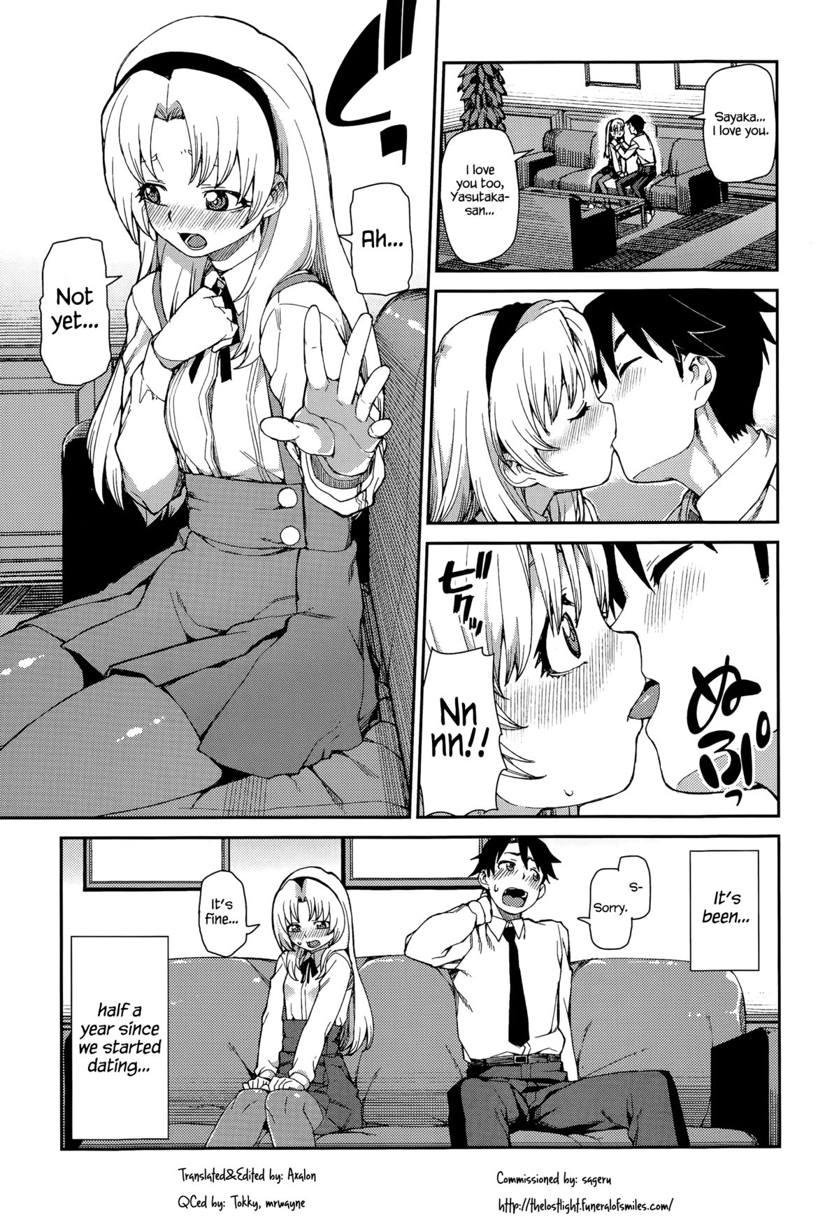 Where Love is Bound (COMIC Shingeki 2015-08) [English] =The Lost Light= cover