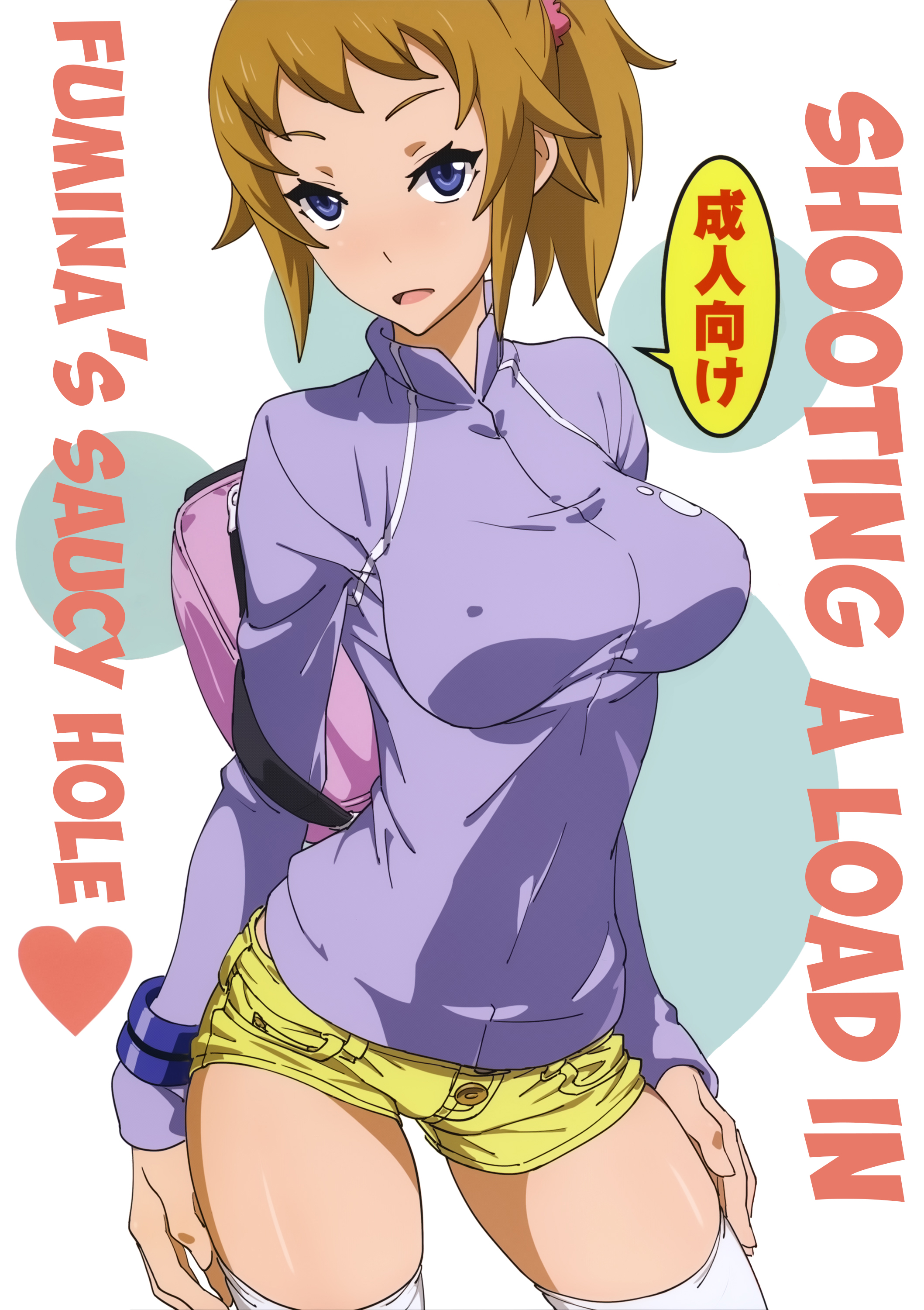 Shooting a Load in Fumina’s Saucy Hole (Gundam Build Fighters Try) [English] =7beersago= cover
