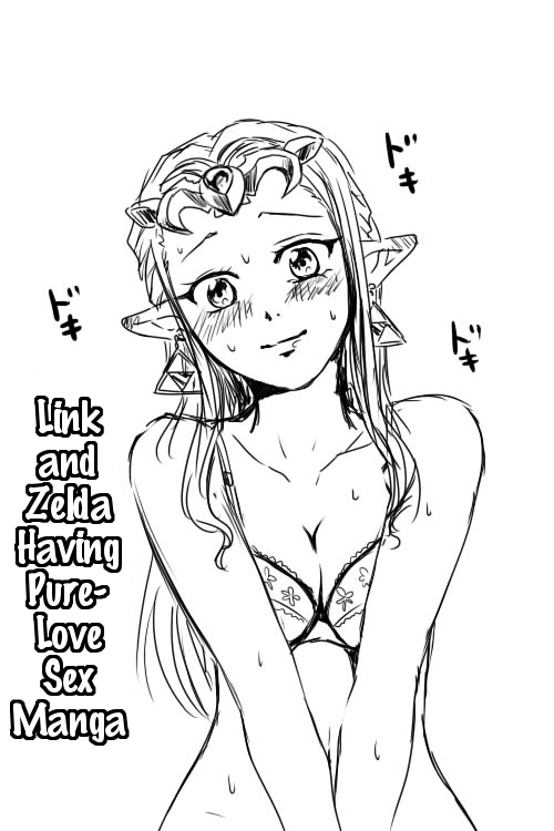 Link and Zelda Having a Pure-Love Sex Manga cover