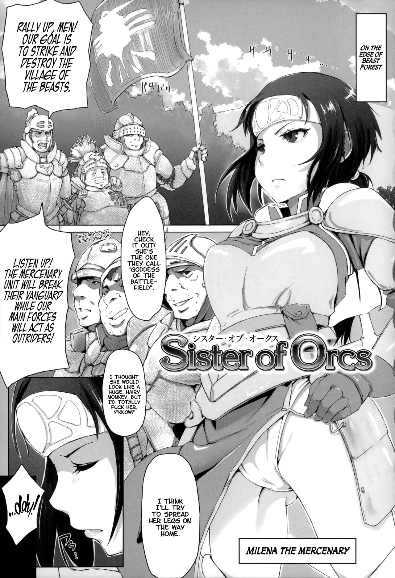 Sister of Orcs (Kegareta Seishi de Shikyuu ga Panpan!) [English] =LWB= cover