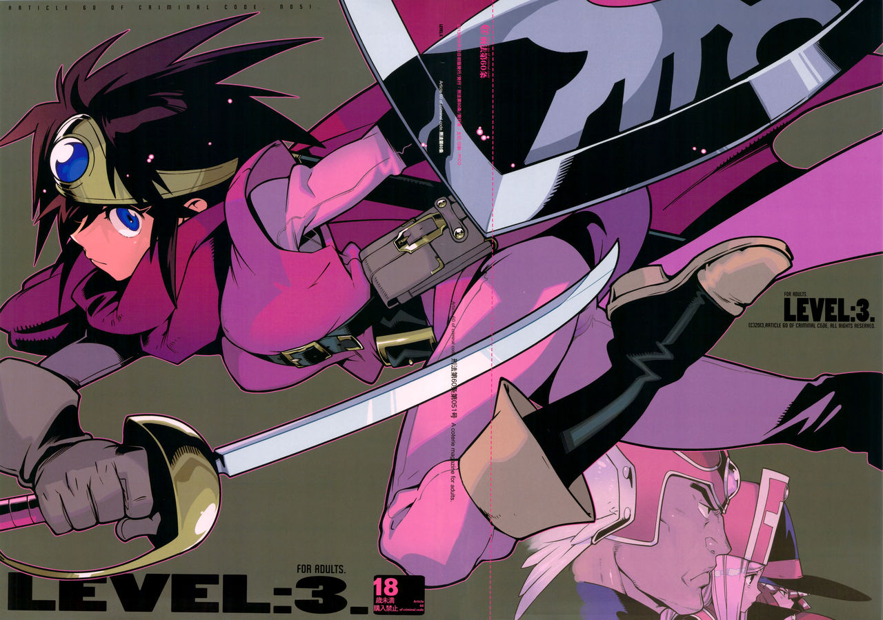 LEVEL:3. (Dragon Quest III) [English] =TLL+CW= cover