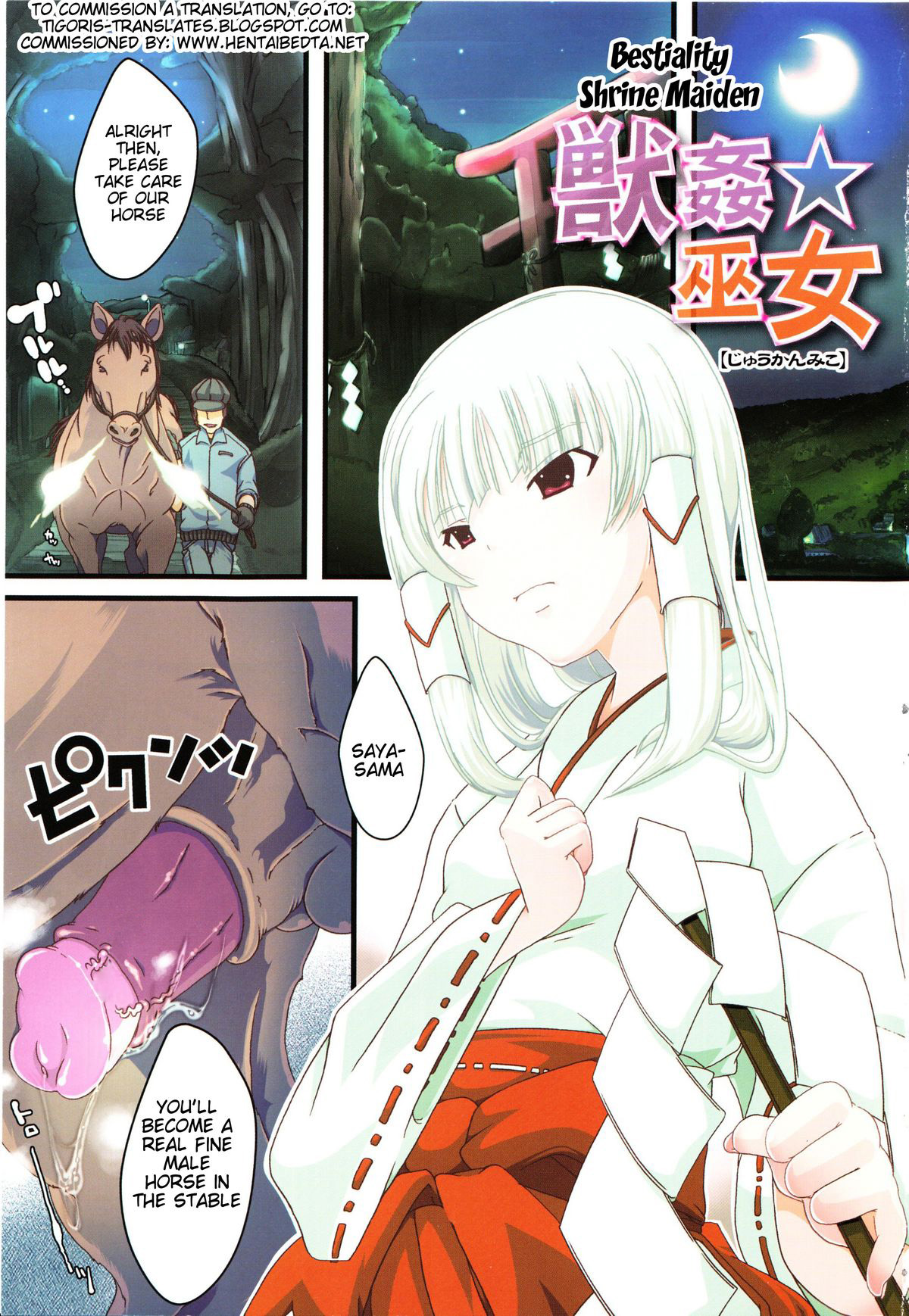 Bestiality Shrine Maiden cover