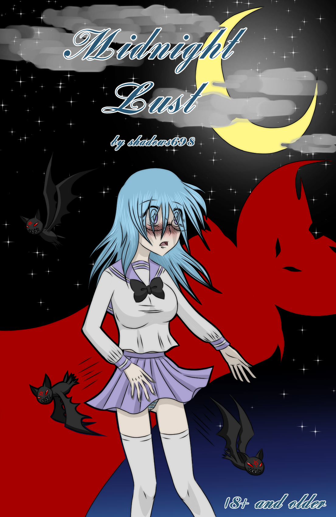 Midnight Lust -Ecchi & Vampires- cover