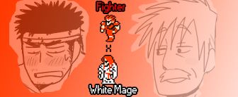 Fighter x White Mage cover
