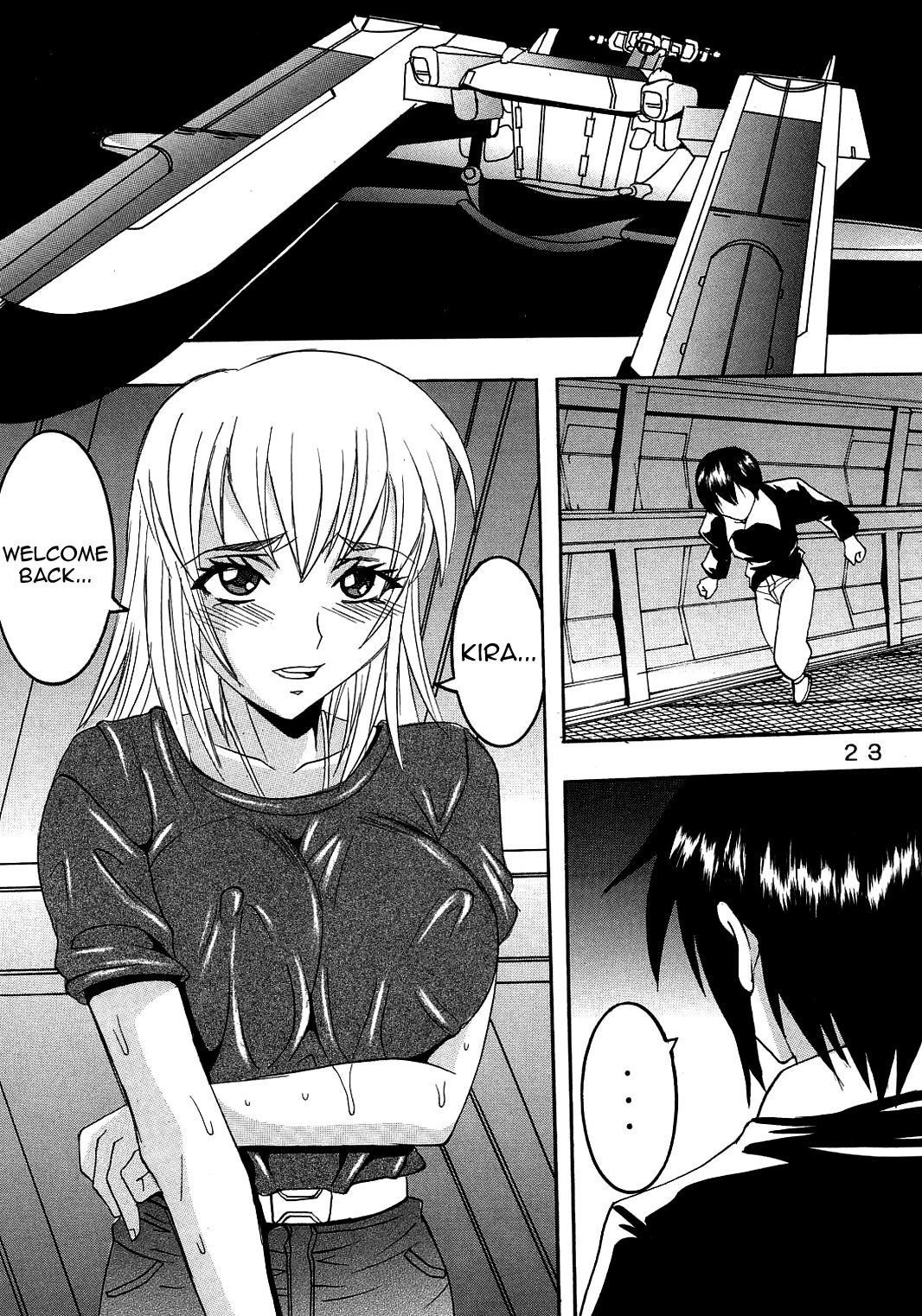 SEED 3 (Mobile Suit Gundam SEED), Cagalli cover