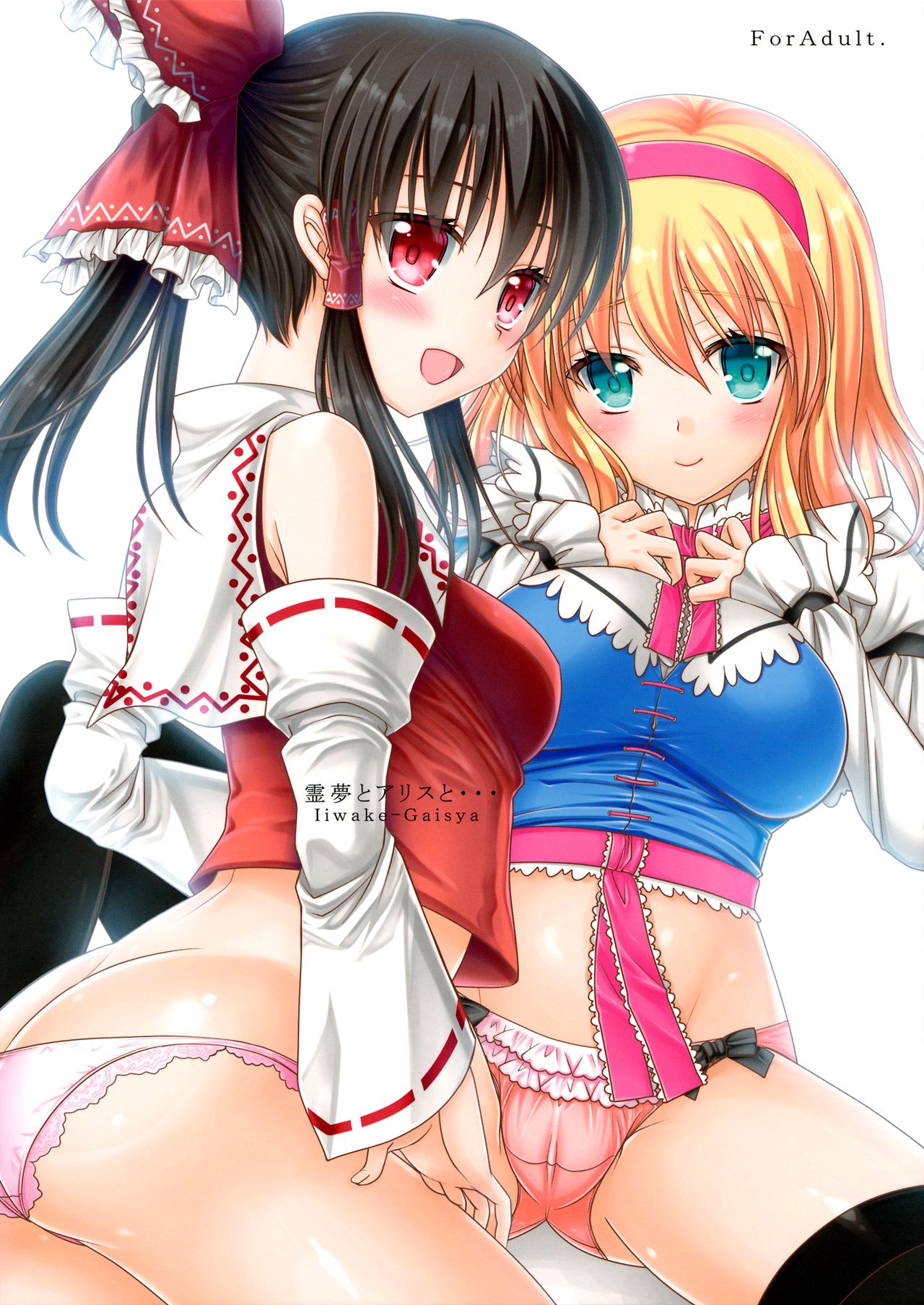 With Reimu and Alice... cover