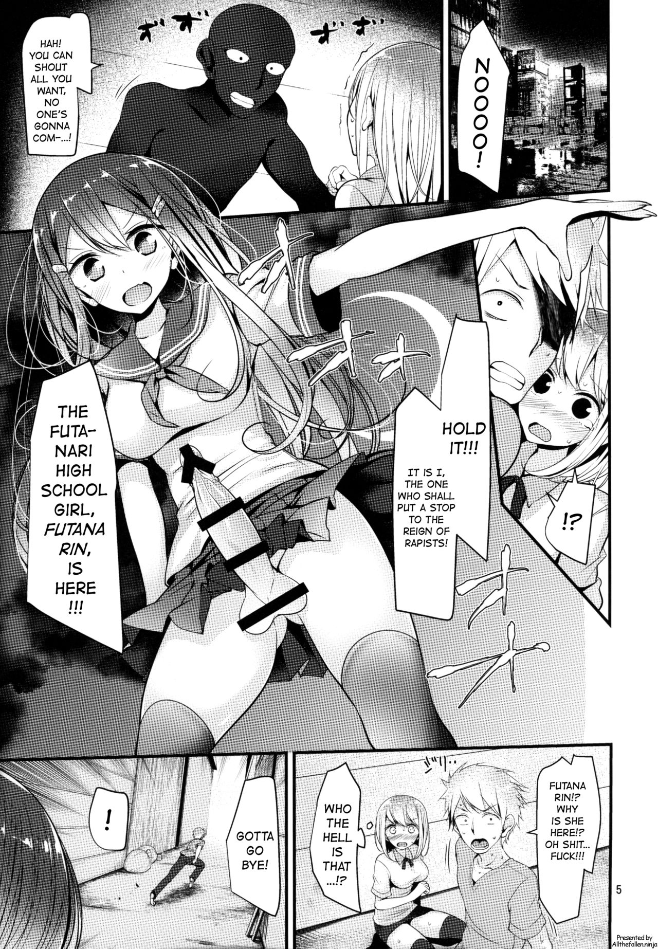 Futanari x Man Reverse Anal Sex Compilation - You'll Turn Into a Bitch Ch. 1 cover