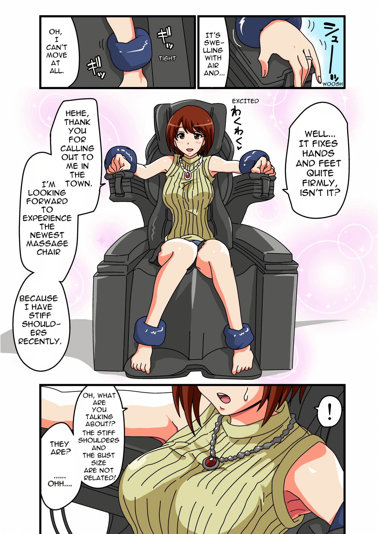 Tickle Massage Chair cover