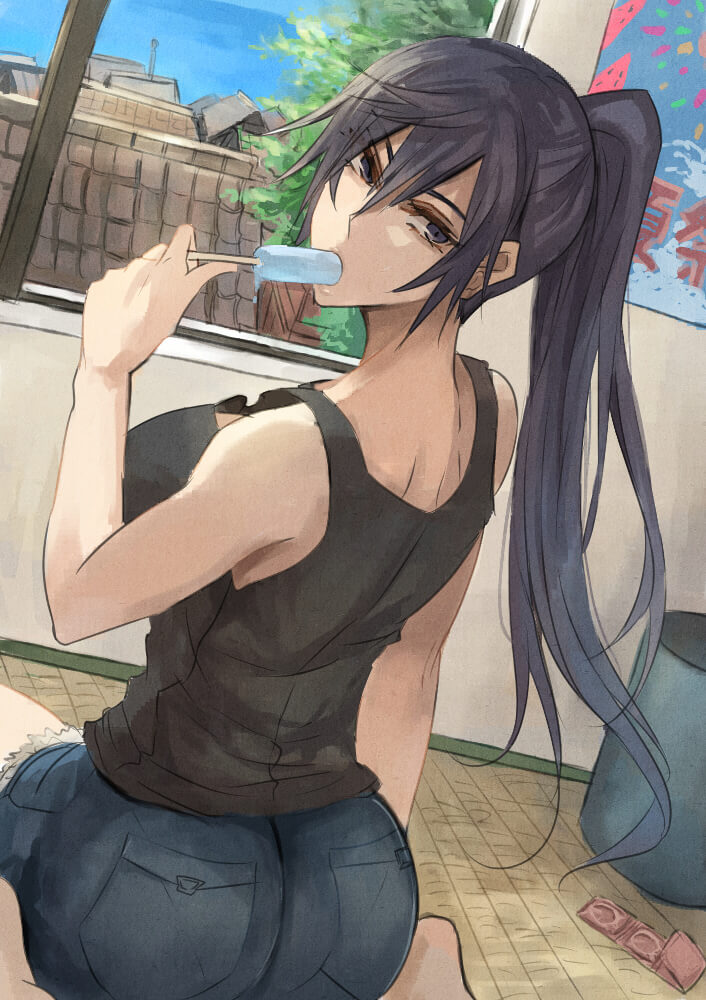 Ruuko-san is submissive and pure cover
