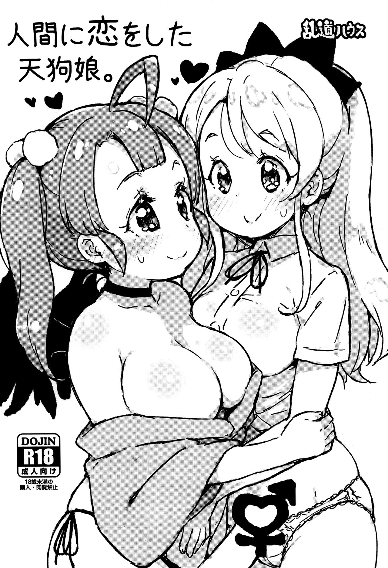 A Tengu Girl Who Fell In Love With A Human. cover