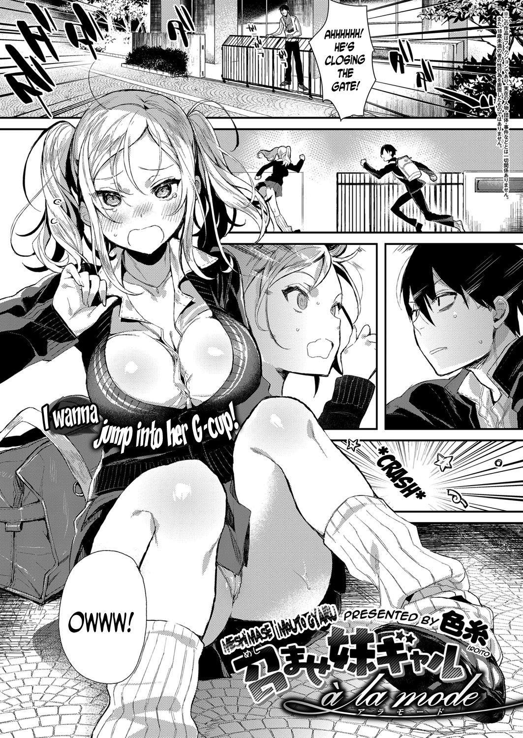 Experience the Younger Sister Gyaru à La Mode cover