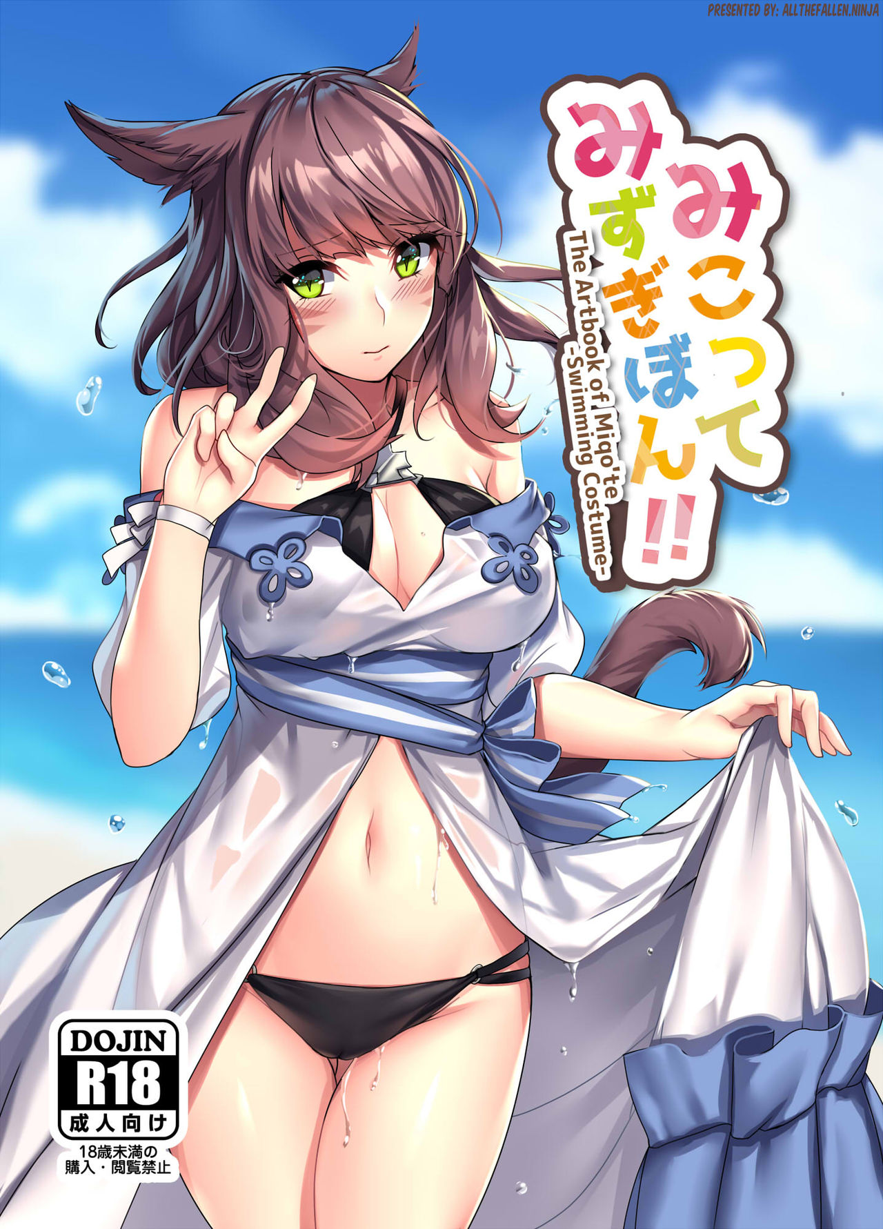 The artbook of Miqo'te!! cover