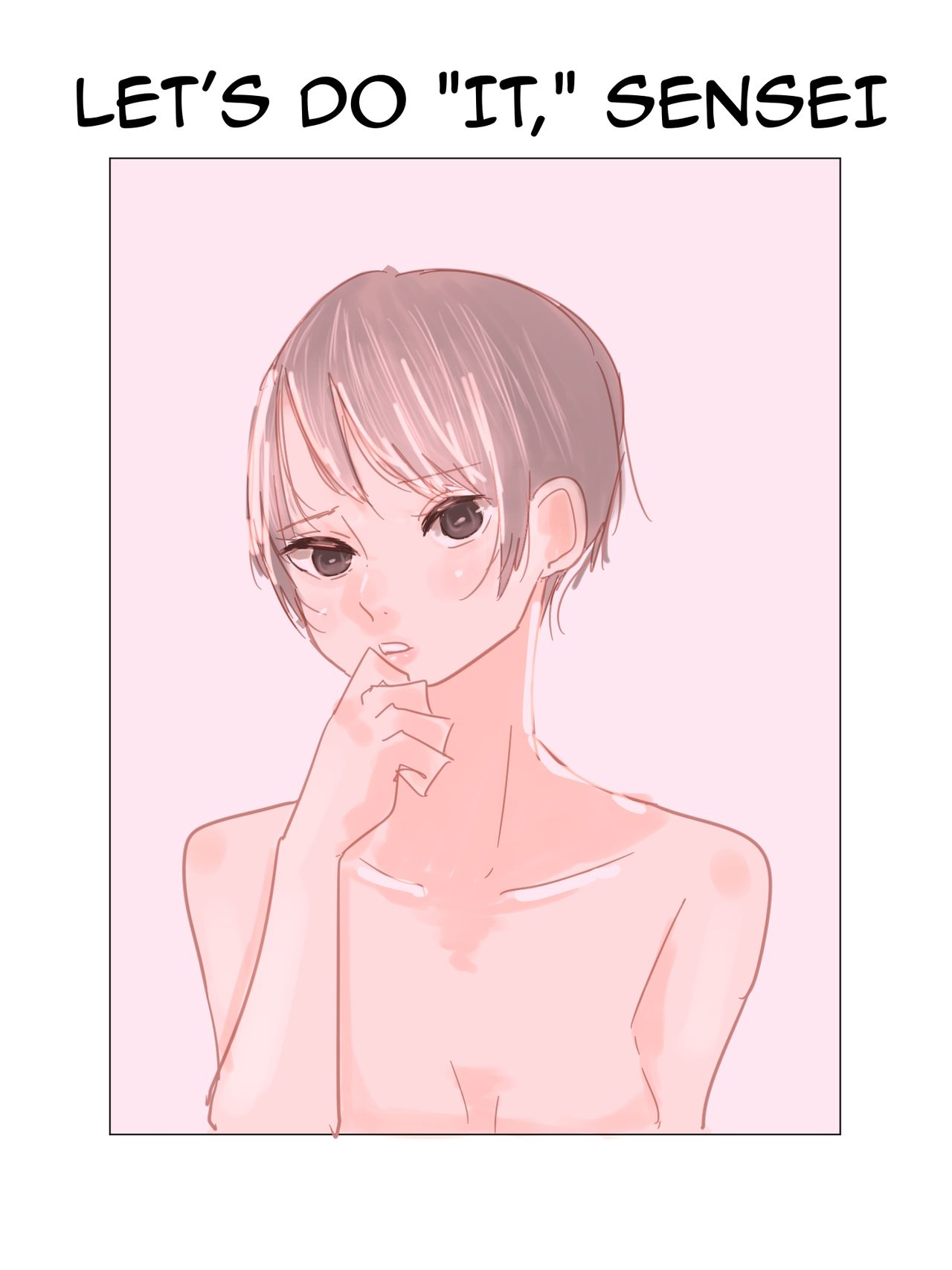 Let's Do "It," Sensei cover