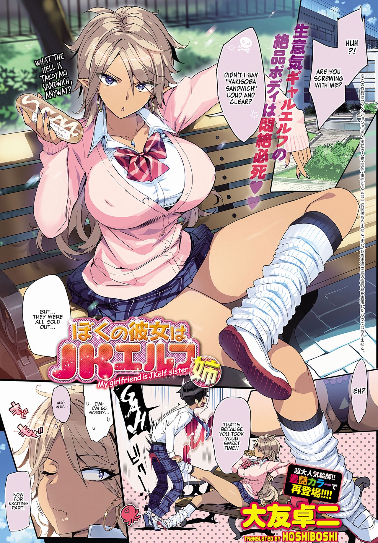 Boku no Kanojo wa JK Elf Ane - My Girlfriend Is JKelf Sister. cover