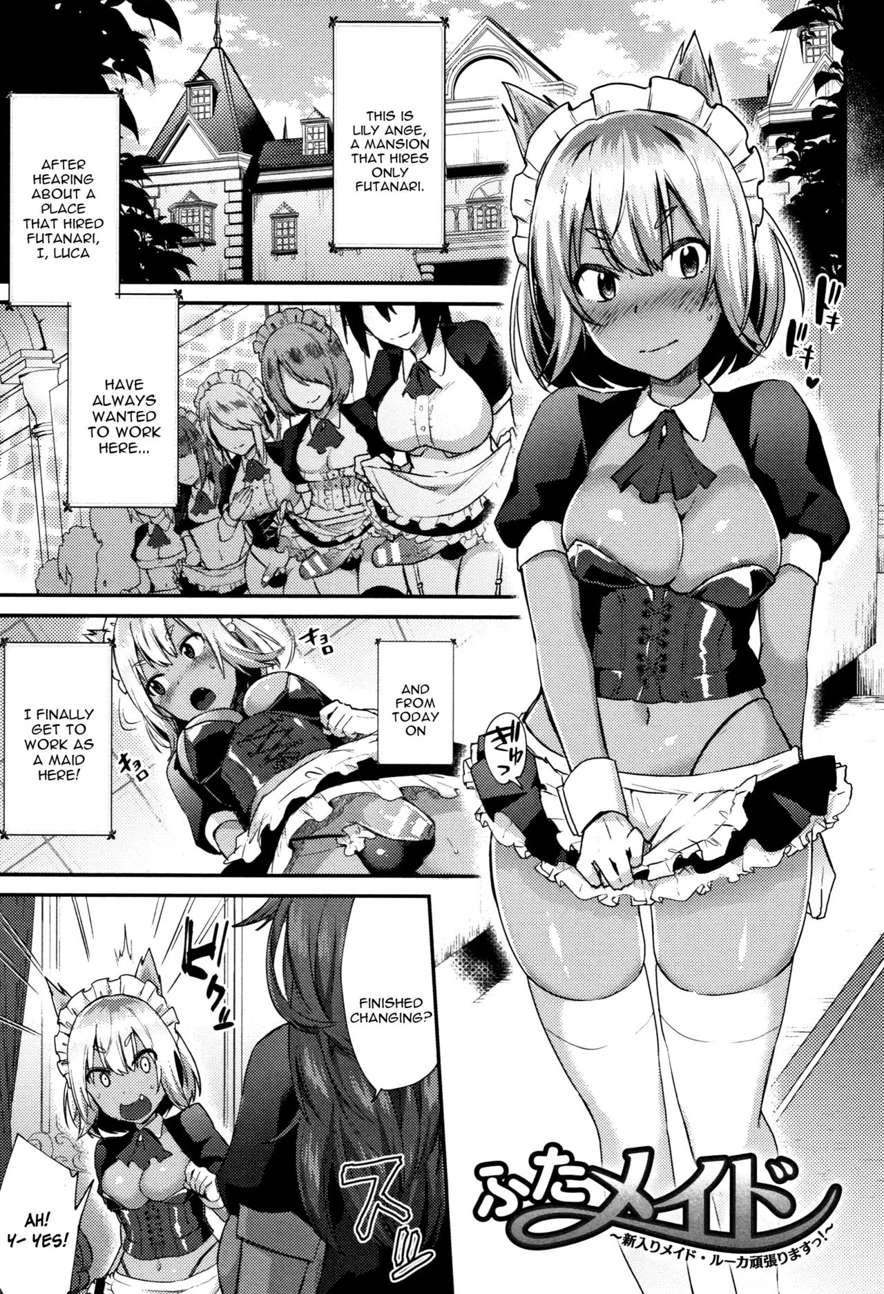 Futa Maid ~Shiniri Maid Luca Ganbarimasu!~ cover